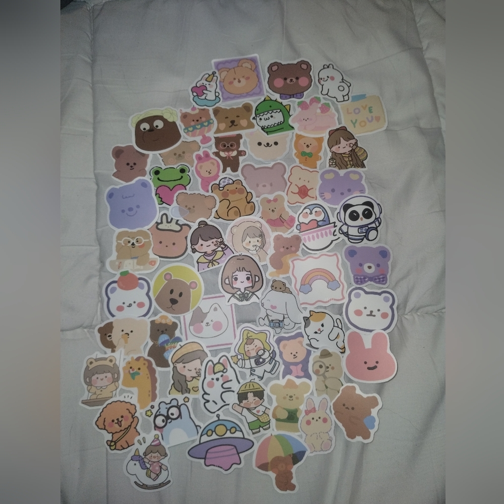 Cute Hair And Sticker Bundle! - Picture 2 of 2